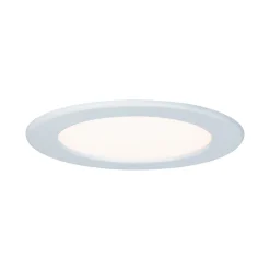 Panneau encastré LED IP44 rond 170mm 11,1W 720lm 2700K Blanc