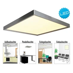 Panneau LED à encastrer/à monter 'Diversity' 62 x 62 cm