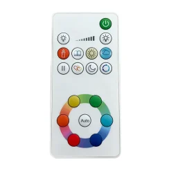 Panneau LED + télécommande 59,5 x 59,5 cm 34W 400lm IP20 blanc