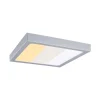 Panneau LED Abia 2 White Select Détecteur de mouvement crépusculaire (HF) carré 300x300mm 14W 900lm 2700 - 4000K Chrome mat
