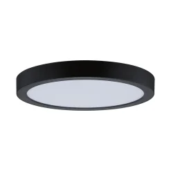 Panneau LED Abia 2 White Select Détecteur de mouvement crépusculaire (HF) rond 300mm 14W 1000lm 2700 - 4000K Noir
