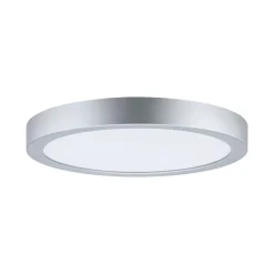 Panneau LED Abia 2 White Select Détecteur de mouvement crépusculaire (HF) rond 300mm 14W 1000lm 2700 - 4000K Chrome mat