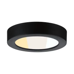 Panneau LED Abia 2 White Select Détecteur de mouvement crépusculaire (HF) rond 170mm 9,5W 1100lm 2700 - 4000K Noir