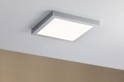 Panneau LED Abia carré 300x300mm 22W 2200lm 2700K Chrome mat