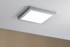 Panneau LED Abia carré 300x300mm 22W 2000lm 4000K Chrome mat