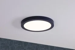 Panneau LED Abia rond 300mm 22W 2200lm 2700K Bleu nuit