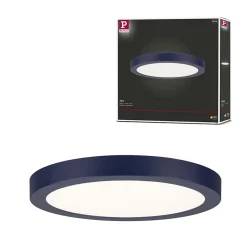 Panneau LED Abia rond 300mm 22W 2200lm 2700K Bleu nuit