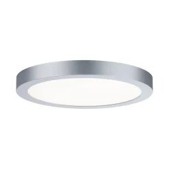 Panneau LED Abia rond 300mm 22W 2200lm 2700K Chrome mat