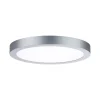 Panneau LED Abia rond 300mm 22W 2200lm 4000K Chrome mat