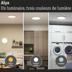 Panneau LED Alya rond 400mm 35W 3400lm 3000 - 6500K Blanc