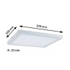 Panneau LED Atria carré 300x300mm 16,5W 1450lm 4000K Blanc