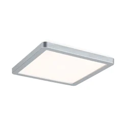 Panneau LED Atria Shine Backlight carré 190x190mm 11,2W 900lm 3000K Chrome mat