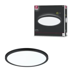 Panneau LED Atria Shine Backlight rond 293mm 16W 1600lm 4000K Noir