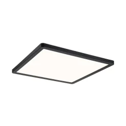 Panneau LED Atria Shine Backlight carré 293x293mm 16W 1600lm 3000K Noir