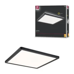 Panneau LED Atria Shine Backlight carré 293x293mm 16W 1600lm 3000K Noir