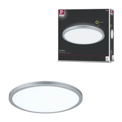 Panneau LED Atria Shine Backlight rond 293mm 16W 1600lm 4000K Chrome mat