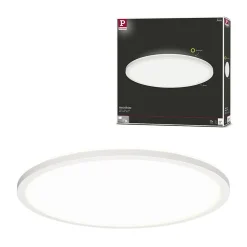 Panneau LED Atria Shine Backlight Détecteur de mouvement (HF) IP44 rond 420mm 22W 2300lm 4000K Blanc