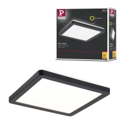 Panneau LED Atria Shine Backlight carré 190x190mm 11,2W 900lm 3000K Noir