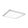 Panneau LED Atria Shine Backlight carré 293x293mm 16W 1600lm 3000K Chrome mat
