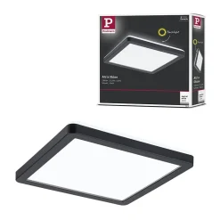 Panneau LED Atria Shine Backlight carré 190x190mm 11,2W 900lm 4000K Noir