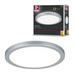 Panneau LED Atria Shine Backlight rond 190mm 11,2W 850lm 3000K Chrome mat