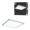 Panneau LED Atria Shine Backlight carré 293x293mm 16W 1600lm 4000K Chrome mat