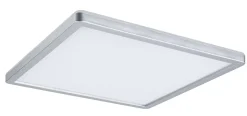Panneau LED Atria Shine Backlight carré 293x293mm 16W 1600lm 4000K Chrome mat