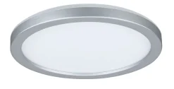 Panneau LED Atria Shine Backlight rond 190mm 11,2W 850lm 4000K Chrome mat
