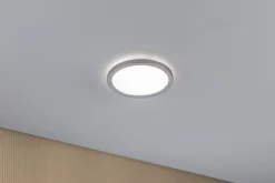 Panneau LED Atria Shine Backlight rond 190mm 11,2W 850lm 4000K Chrome mat