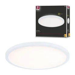 Panneau LED Atria Shine Backlight IP44 rond 293mm 16W 1600lm 3000K Blanc