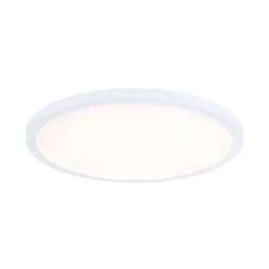 Panneau LED Atria Shine Backlight IP44 rond 293mm 16W 1600lm 3000K Blanc