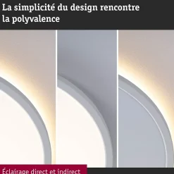 Panneau LED Atria Shine rond 290mm 19W / 2W 1500lm / 0lm 3000K Blanc