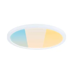 Panneau LED Atria Shine White Select IP44 rond 298mm 14,8W 2250lm 3000 - 6500K Blanc