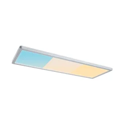 Panneau LED Atria Shine White Select IP44 carré 560x200mm 15,2W 2030lm 3000 - 6500K Chrome mat
