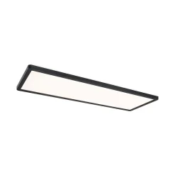 Panneau LED Atria Shine White Select IP44 carré 560x200mm 15,2W 2030lm 3000 - 6500K Noir