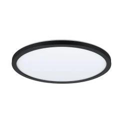 Panneau LED Atria Shine White Select IP44 rond 298mm 14,8W 2250lm 3000 - 6500K Noir