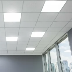 Panneau LED backlit encastrable 60x60, 50W, 5000 lm, 3CCT, IP20, carré, blanc, ANDROMEDA HOROZ