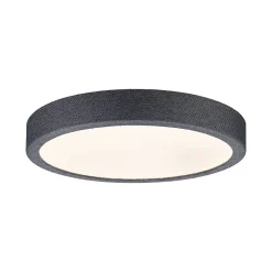 Panneau LED Cosara IP44 rond 300mm 15W 1300lm 3000K Gris foncé