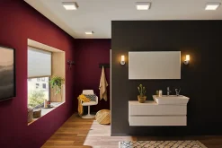 Panneau LED Lunar carré 225x225mm 12,5W 1140lm 3000K Blanc dépoli