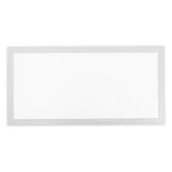 Panneau LED NICOLA metal plastique LED fixes blanc neutre luminaire interieur 29,5 x 59,5 cm