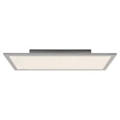 Panneau LED NICOLA metal plastique LED fixes blanc neutre luminaire interieur 29,5 x 59,5 cm