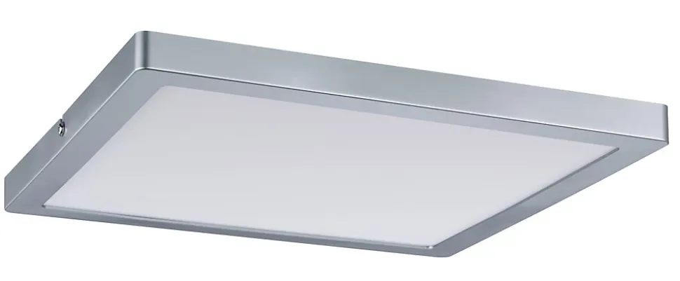 Panneau LED Produits de deuxième choix Atria carré 300x300mm 16,5W 1450lm 2700K Chrome mat gradable