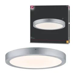 Panneau LED Produits de deuxième choix Lunar rond 400mm 22W 1700lm 3000K Chrome mat