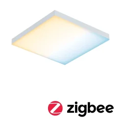 Panneau LED Smart Home Zigbee 3.0 Velora carré 225x225mm 8,5W 800lm Tunable White Blanc dépoli gradable