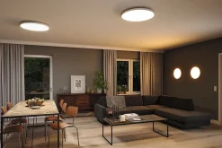 Panneau LED Smart Home Zigbee 3.0 Velora rond 600mm 32W 3000lm Tunable White Blanc gradable