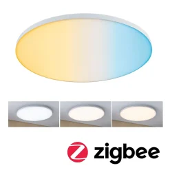 Panneau LED Smart Home Zigbee 3.0 Velora rond 600mm 32W 3000lm Tunable White Blanc gradable