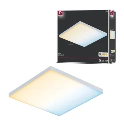 Panneau LED Smart Home Zigbee 3.0 Velora carré 295x295mm 10,5W 1100lm Tunable White Blanc dépoli gradable