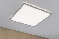 Panneau LED 3-Step-Dim Atria Shine Backlight carré 420x420mm 22W 2200lm 4000K Chrome mat gradable