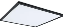 Panneau LED 3-Step-Dim Atria Shine Backlight carré 420x420mm 22W 2200lm 4000K Noir gradable