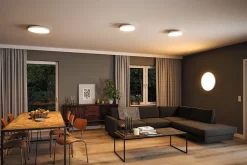 Panneau LED Velora rond 600mm 38W 3650lm White Switch Blanc